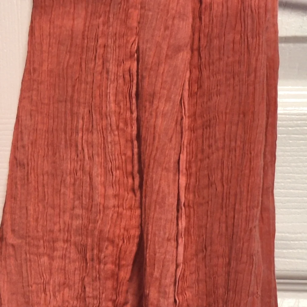 DEVRED | Peach Cotton Scarf